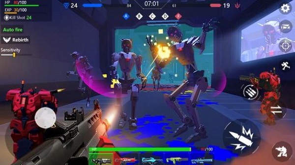 Robot war:Modern Combat FPS