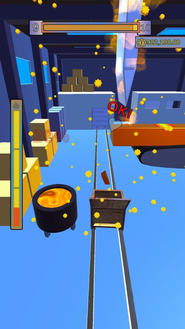 模拟金属切割厂