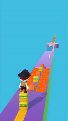 Cool Stack Surfer:3D Surfing