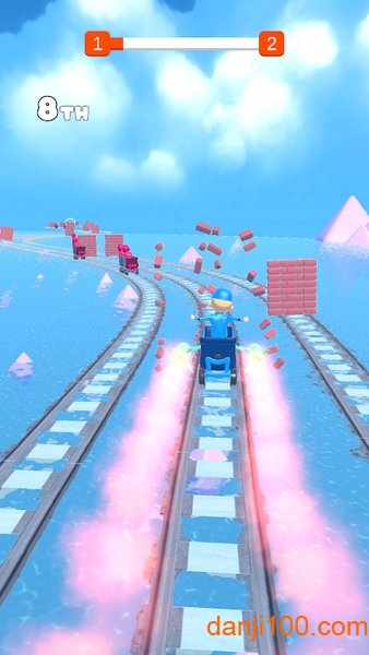 过山车比赛最新版(RollerCoasterRace)