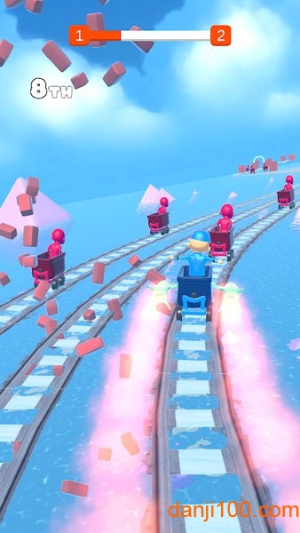 过山车比赛最新版(Roller Coaster Race)