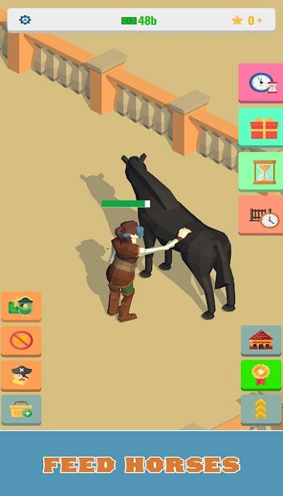 加勒比海盗大亨小游戏(idle pirate)