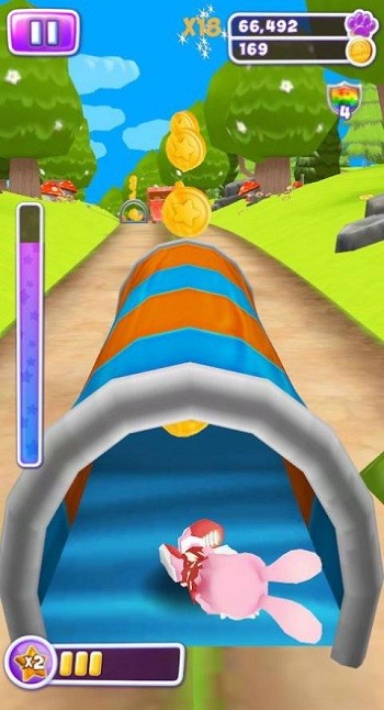 兔子的奇妙小镇跑酷游戏