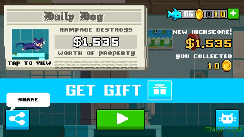 疯狂破坏猫中文破解版(Crashy Cats)