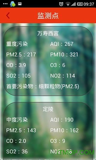 PM2.5空气监测