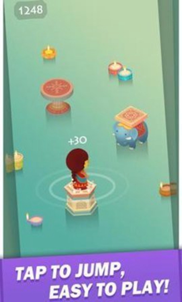 弹跳并收集游戏