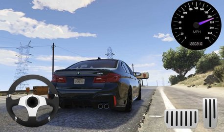 驾驶宝马m5模拟器