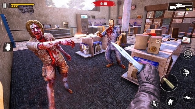 僵尸生存射击Zombie Survival Shooter Games