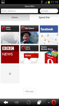 Opera Mini浏览器