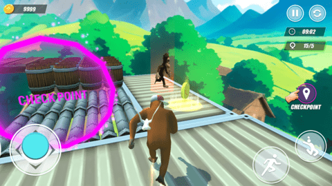 屋顶短跑：跑酷(Rooftop Dash: Parkour )