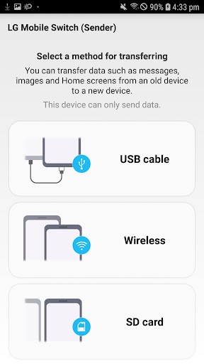 LG Mobile Switch (data transfer)