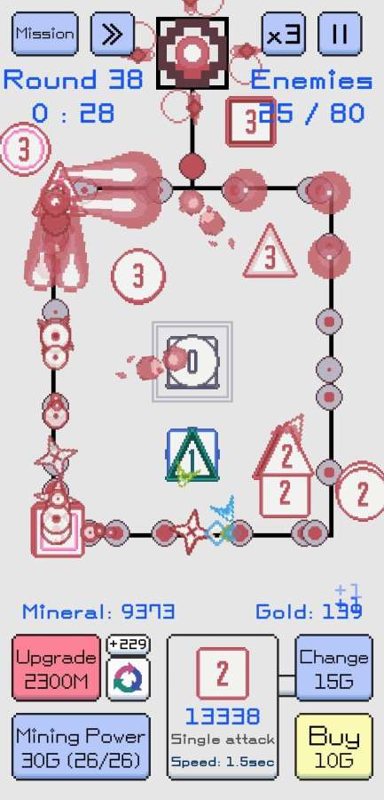 随机金字塔防御