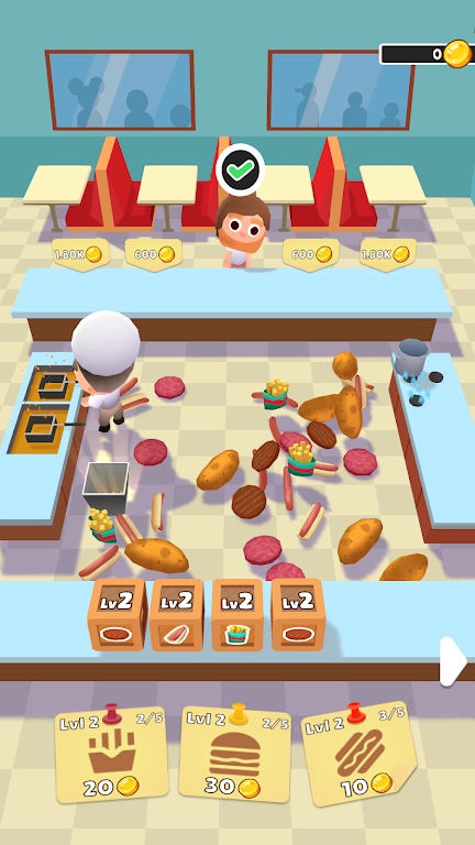 合并忙碌餐厅免费版(Merge Restaurant Madness)