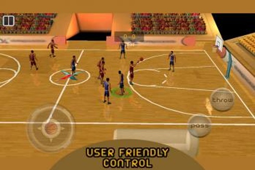 Real 3D Basketball : Full Game