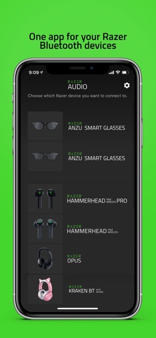 雷蛇皮卡丘无线耳机app(Razer Audio)