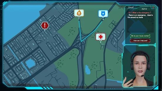 911 Emergency Simulator(911女性调度员)