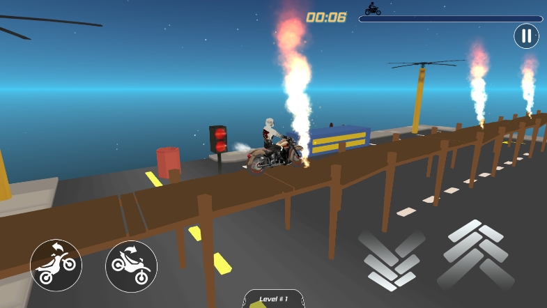 自行车高空行驶中文版（Bike Sky Stunt）