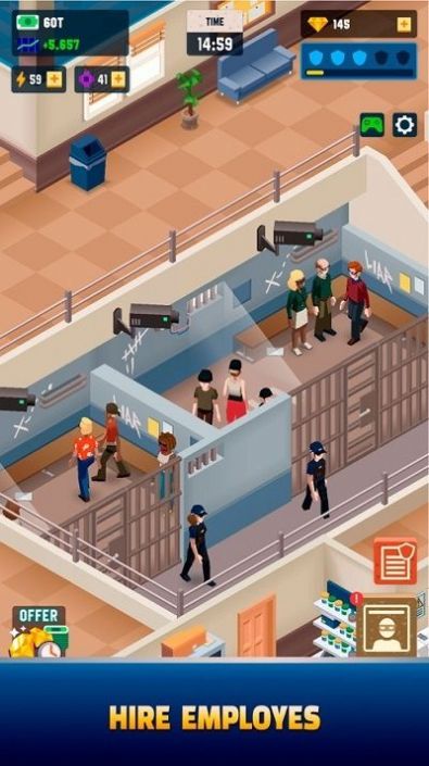 闲散的警察大亨Idle Police Tycoon