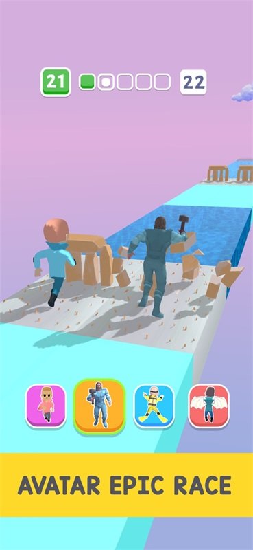 变形种族赛跑Avatar Transform Race