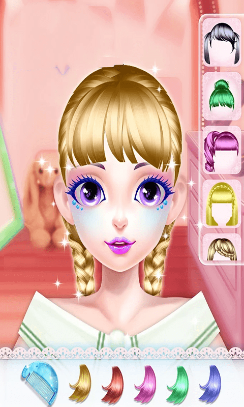 百变闪耀公主化妆