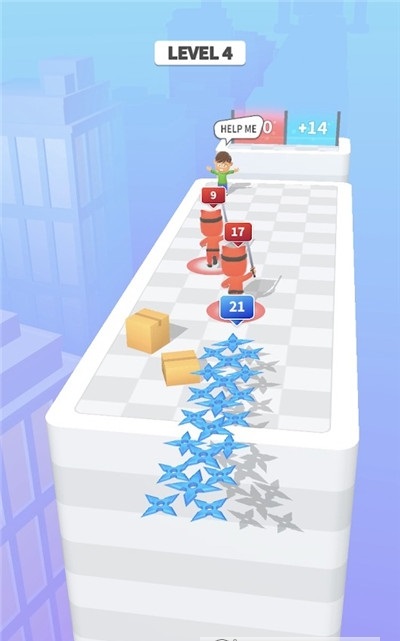 Throw Master(倍增飞镖救人)