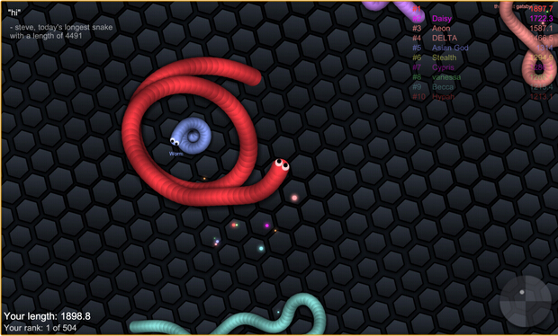 slither.io(4399蛇蛇大作战官方版)