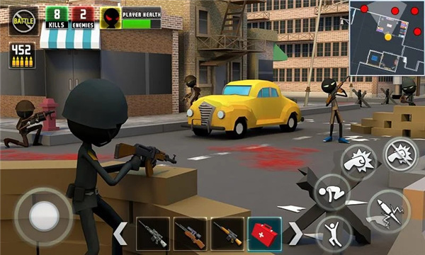 Stickman Royale : World War Battle