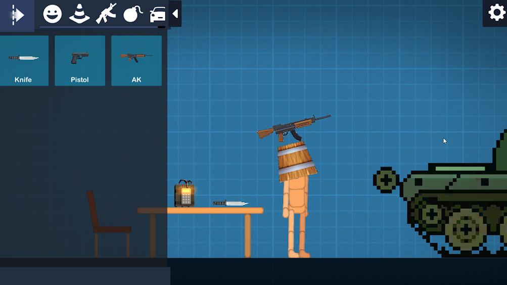 Peach Play: Ragdoll Sandbox