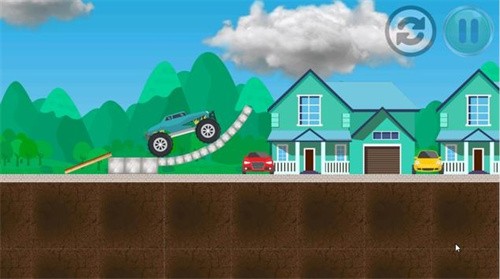 Monster Truck Jump(怪物卡车跳跃)