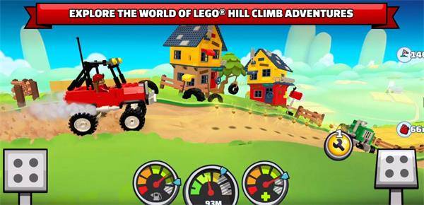 乐高越野车拼装LEGO Hill Climb Adventures