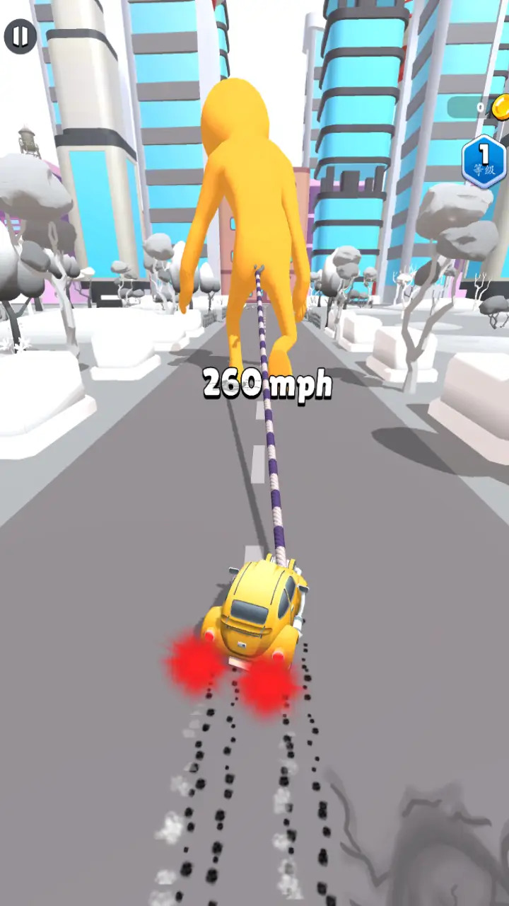 那个怪物停下来！