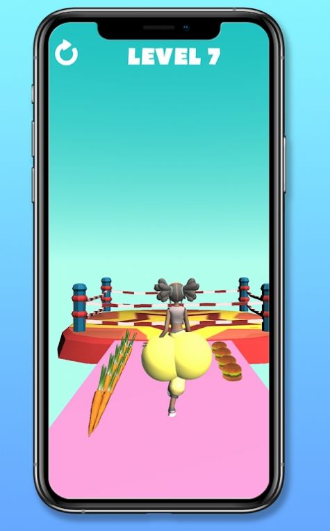 3D美食挑战赛Bum Booty Run