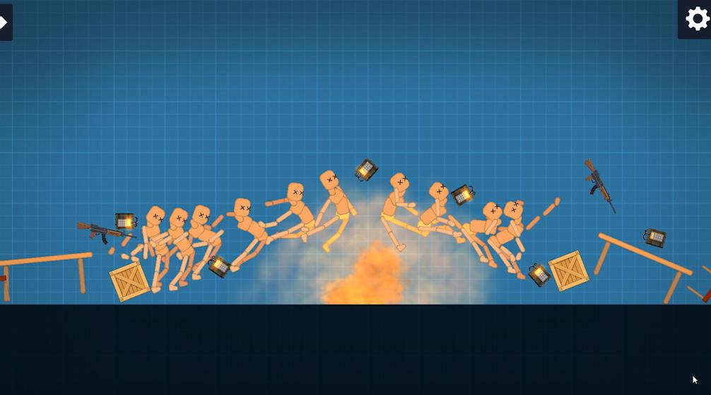 Peach Play: Ragdoll Sandbox