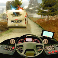 Police Bus Hill Climb Driver(警车爬坡司机游戏)