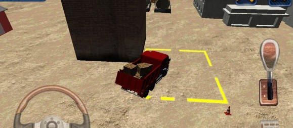 重型卡车3D货物配送