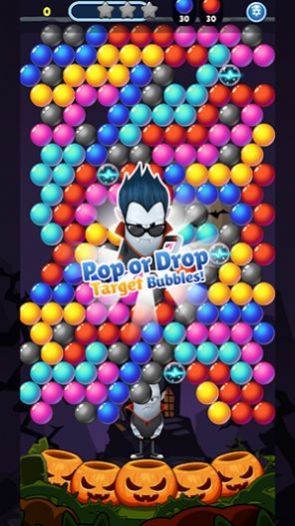 妖怪学院泡泡射击（SpookizPang）