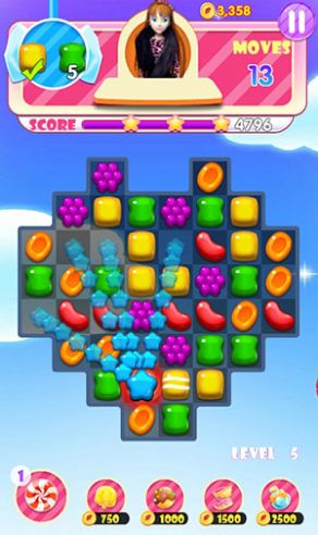 糖果竞赛(Candy Match)