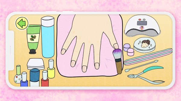 夏莉的美甲装饰游戏