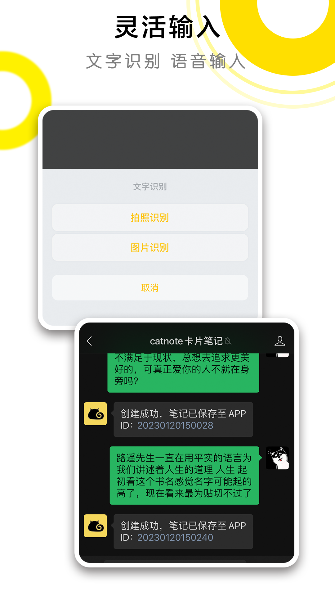 CatNote卡片笔记app