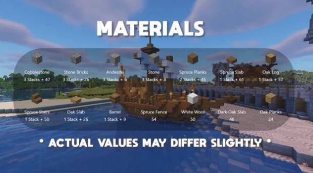 方块刀剑城堡盒子Block Sword Castle Box