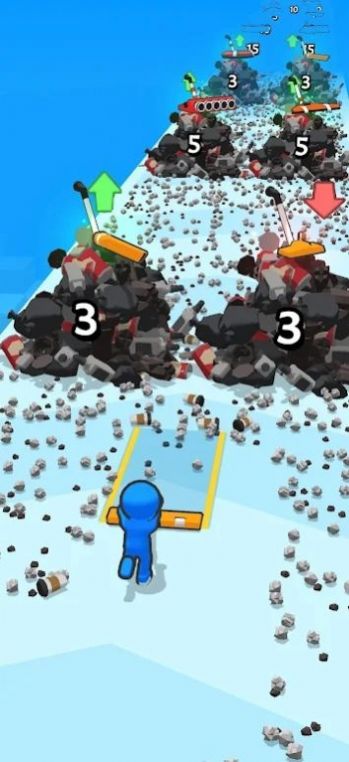 吸尘器清扫跑酷（Vacuum cleaning run）