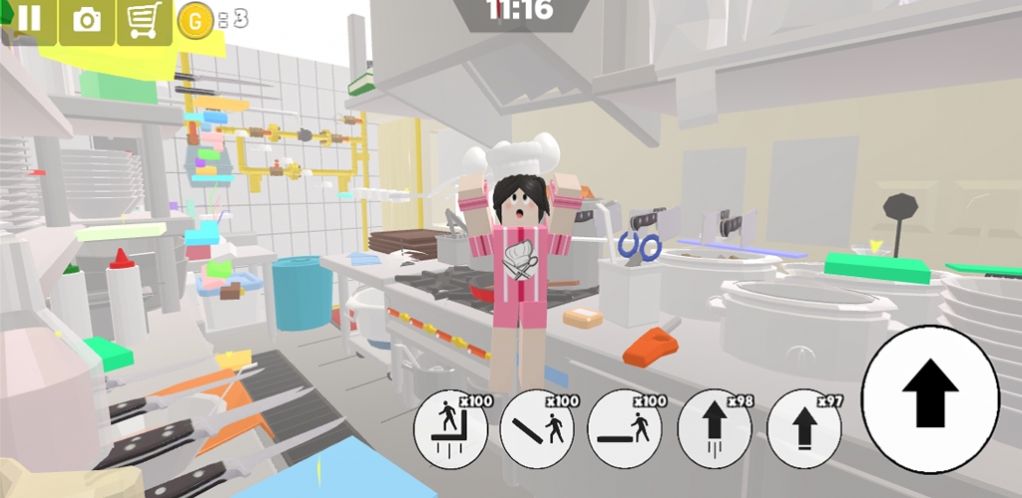 跑酷逃生厨房(Parkour Escape Kitchen)