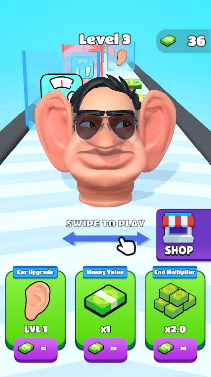 面部打造跑(Face Runner)