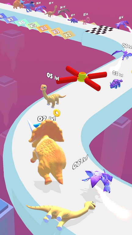 恐龙进化收集跑Dino Evolution Run 3D