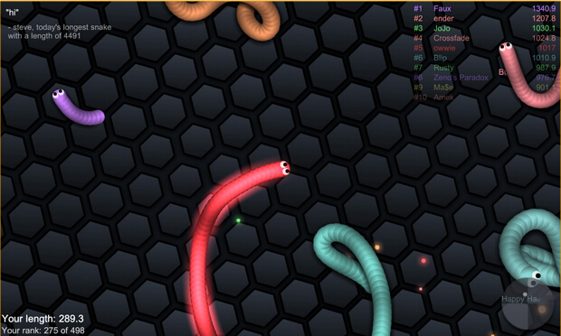 slither.io(4399蛇蛇大作战官方版)