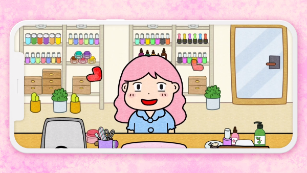 夏莉的美甲装饰游戏