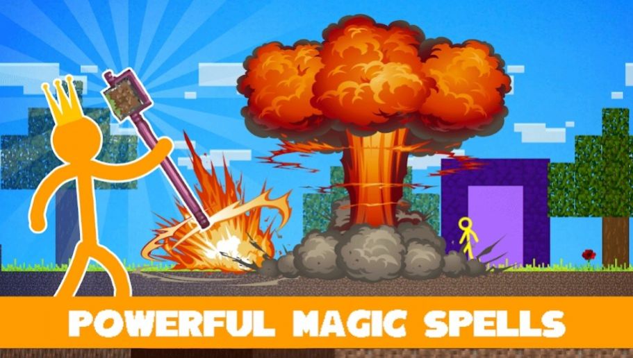 火柴人魔法之王(Stickman King Craft)