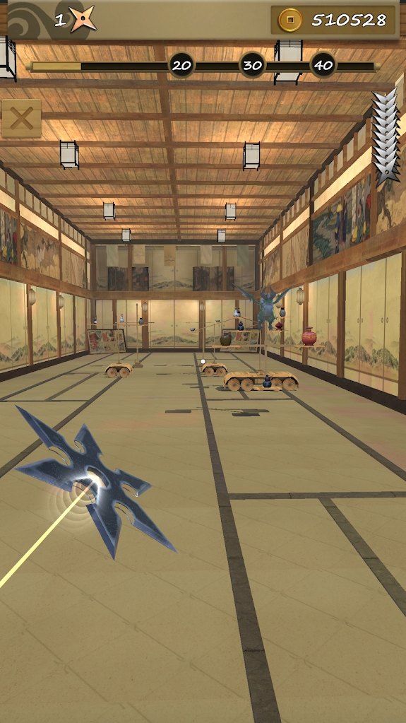 Ninja Shuriken: Darts Shooting