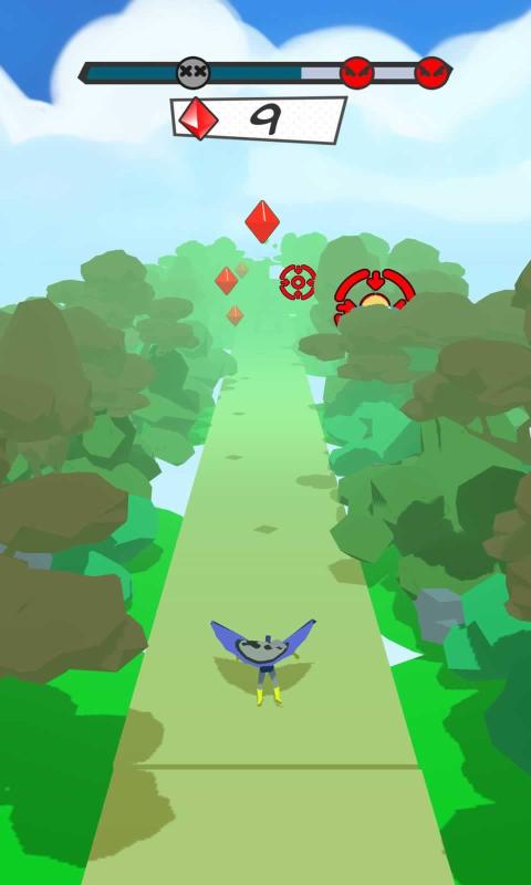 蝙蝠超人游戏(Man bat justice rush)