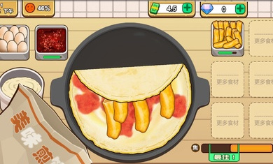 可口的煎饼美味的煎饼